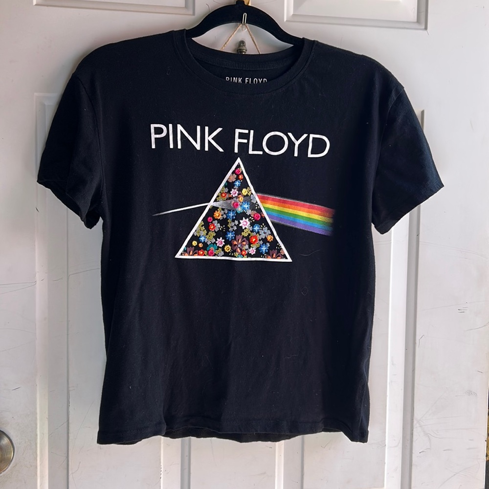 PINK FLOYD WOMEN’S BLACK T-SHIRT SIZE XS